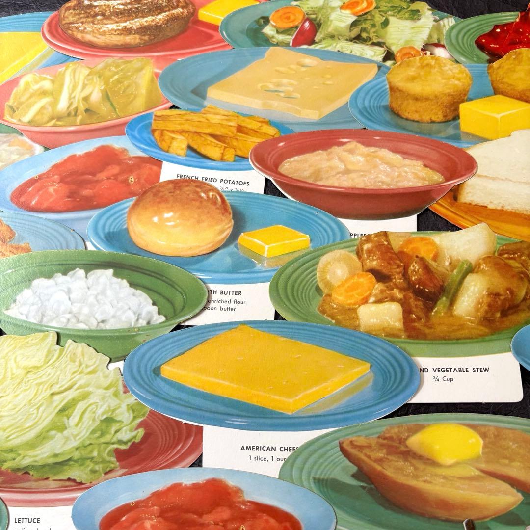 【紙モノ ビンテージ レシピカードセット】