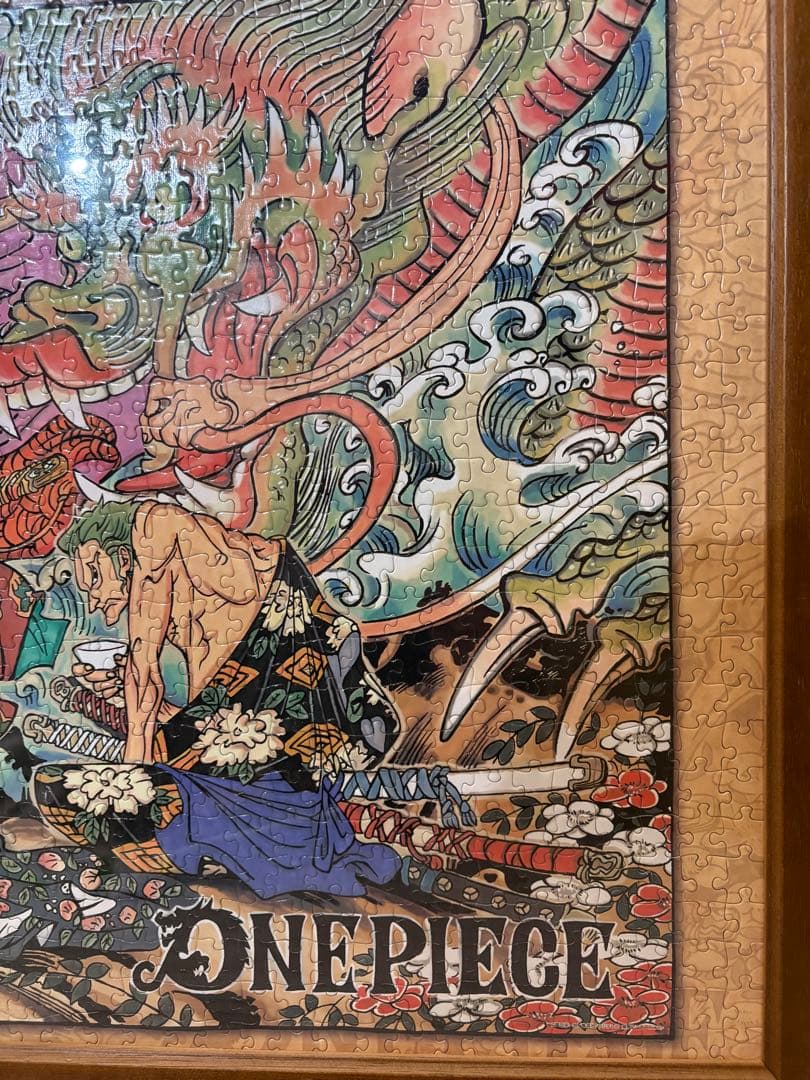 ONE PIECE 歌舞伎 限定 稀少品 和風アートジグソーパズル Japan