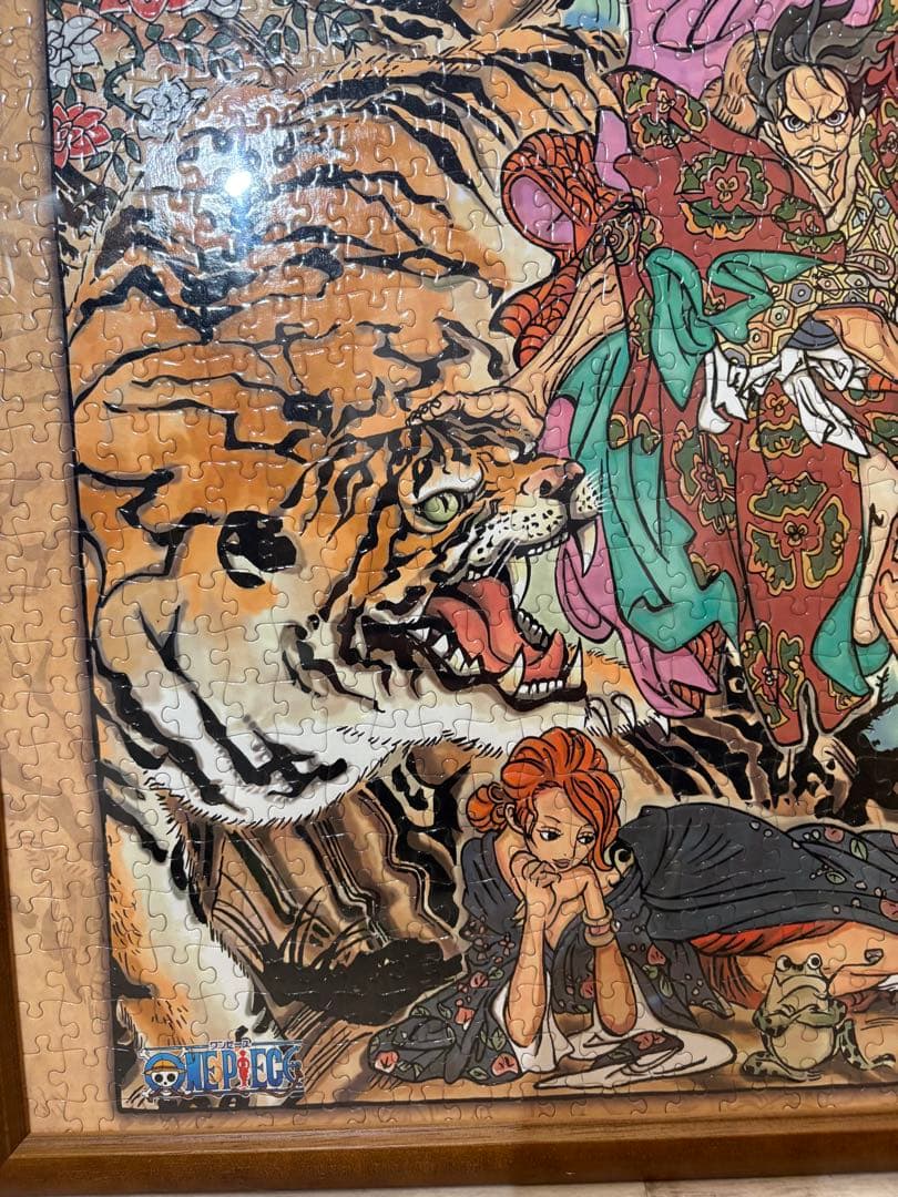 ONE PIECE 歌舞伎 限定 稀少品 和風アートジグソーパズル Japan