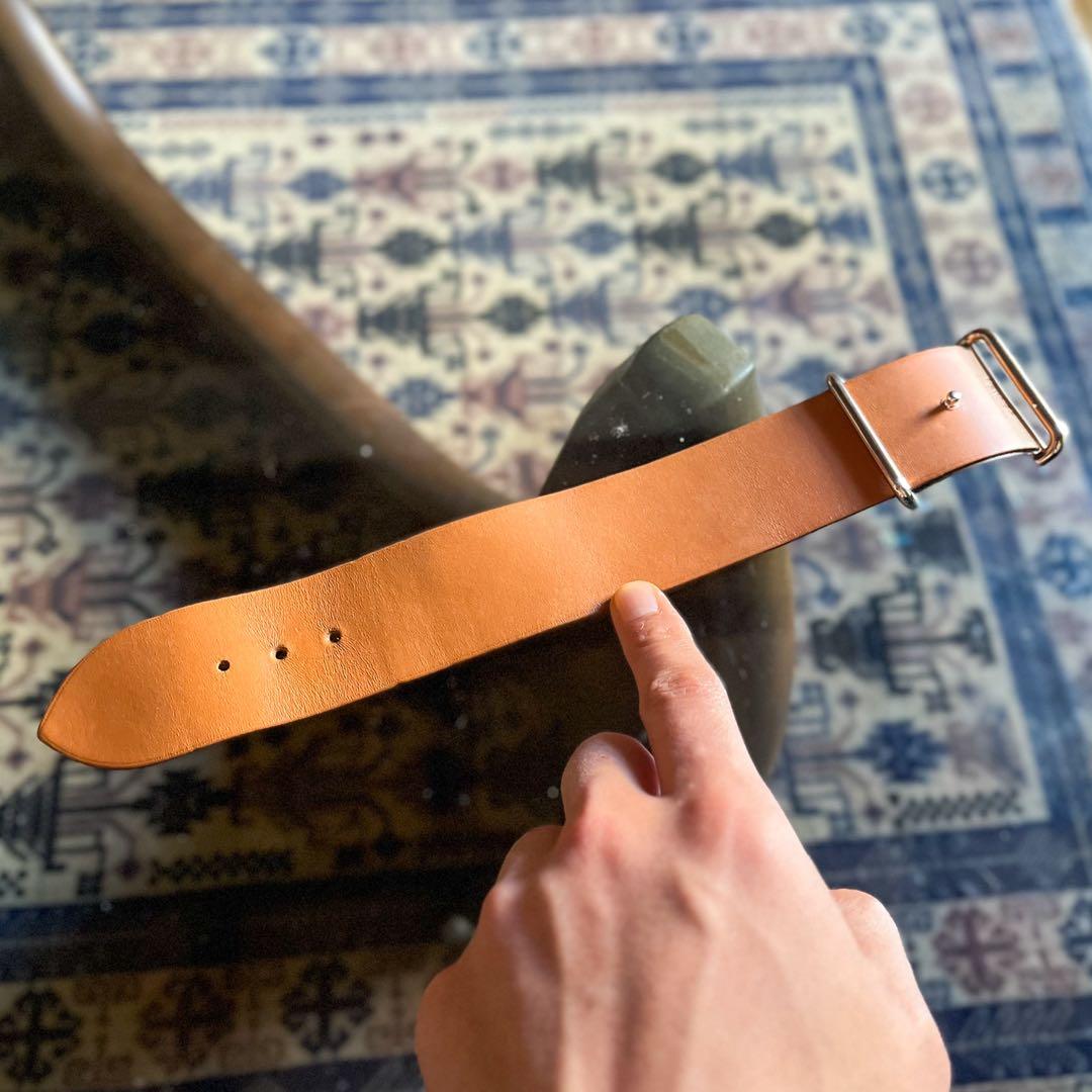 希少 美品 HERMES アピ マルジェラ期 レザーブレスレット エルメス