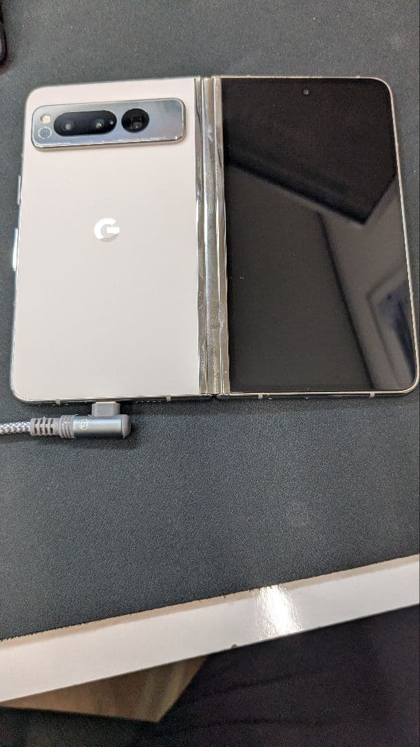 Google PixelFold 本体、箱・付属品一式 難アリジャンク - メルカリ