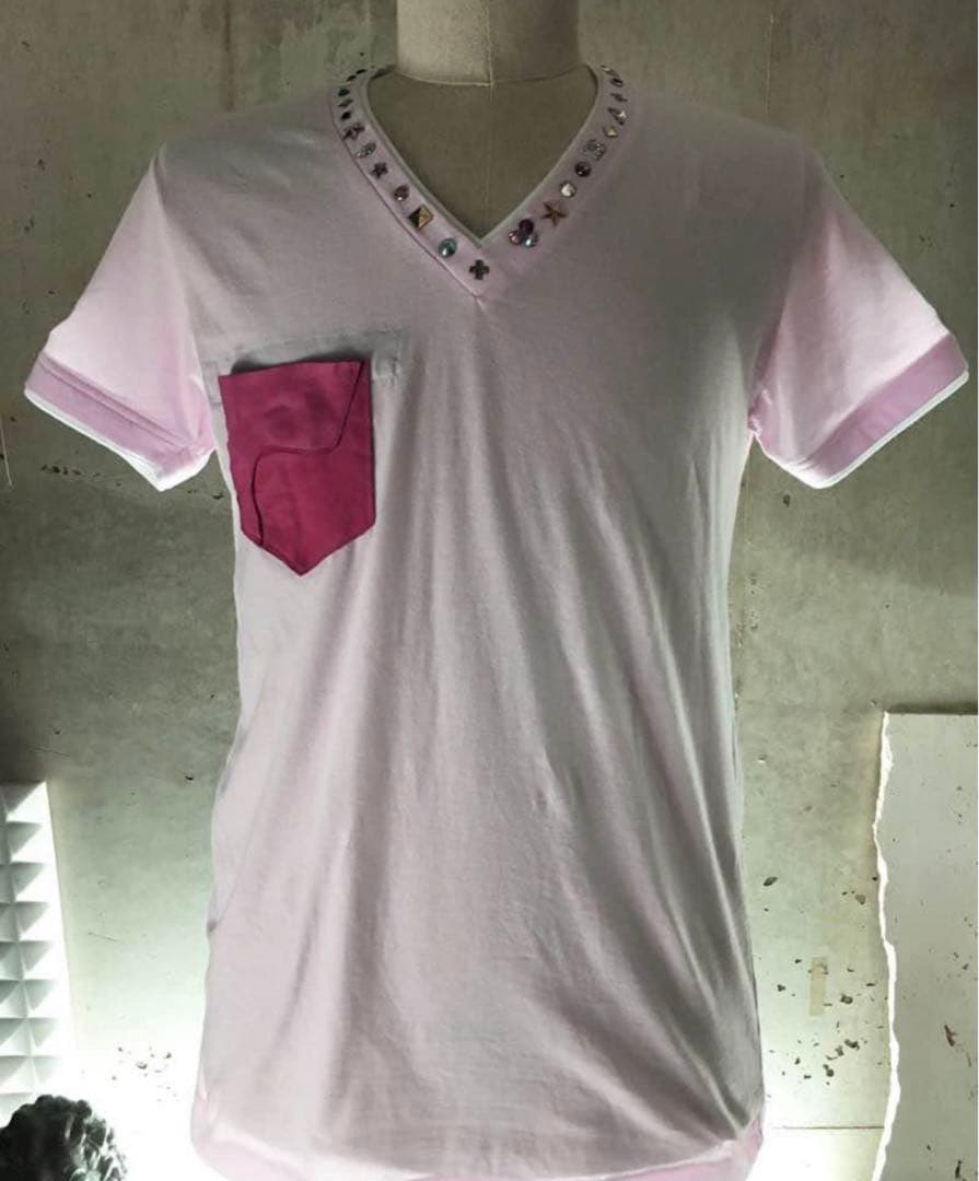 フランシストモークス 桜井和寿着用 Vネック カットソー 美品