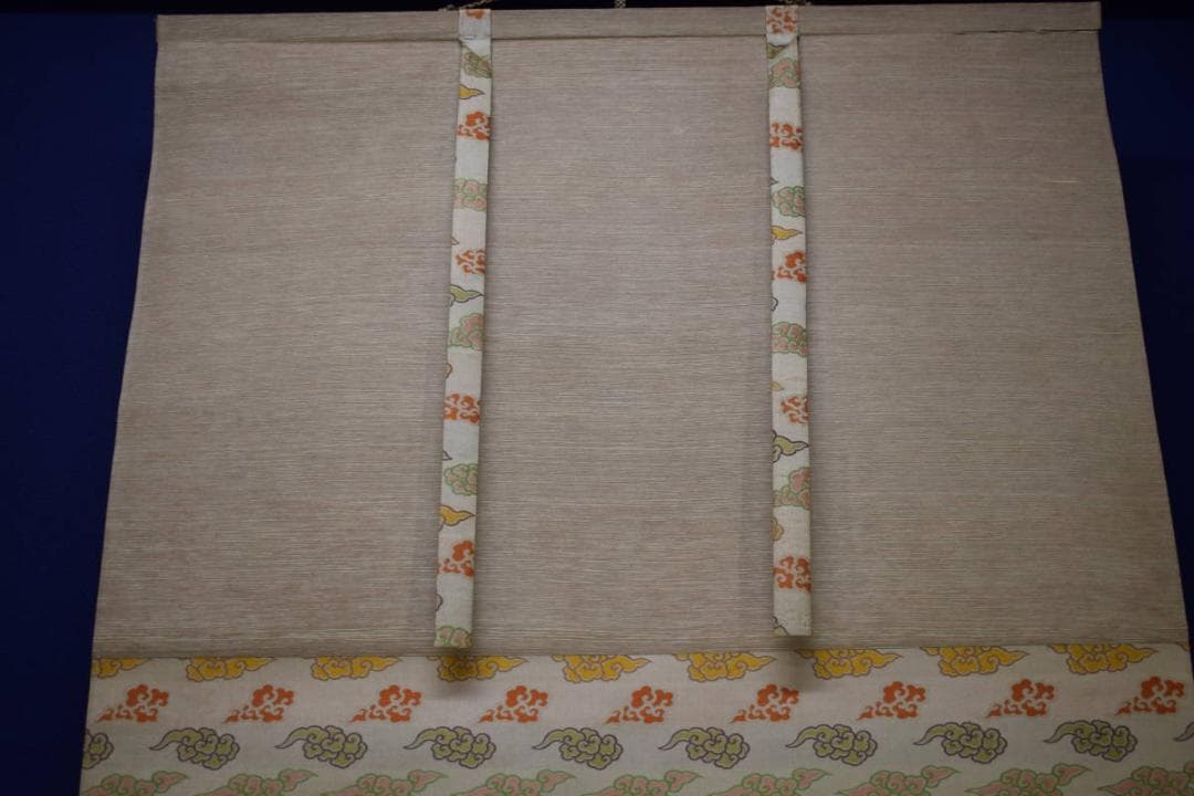 不詳/作者不明/鳩図/織物/布袋屋掛軸HJ-956