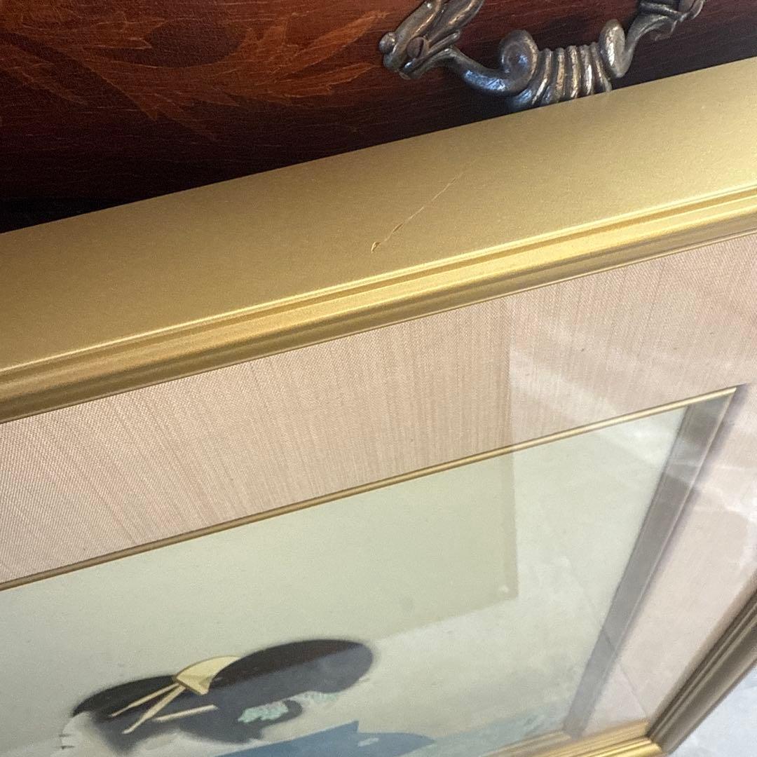 他の方発送×上村松園【待月】木版画 限定350