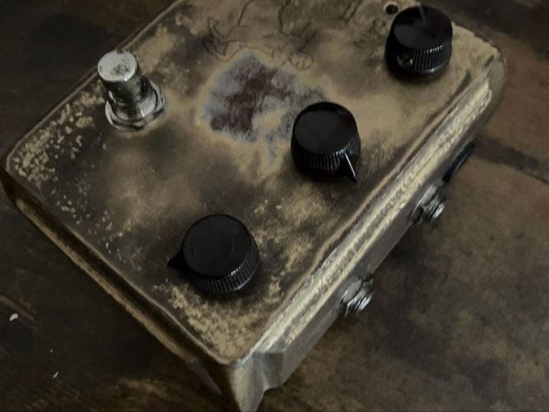 S*読様 ハンドメイド一点ものです！klon centaur風溶接筐体 オーバー