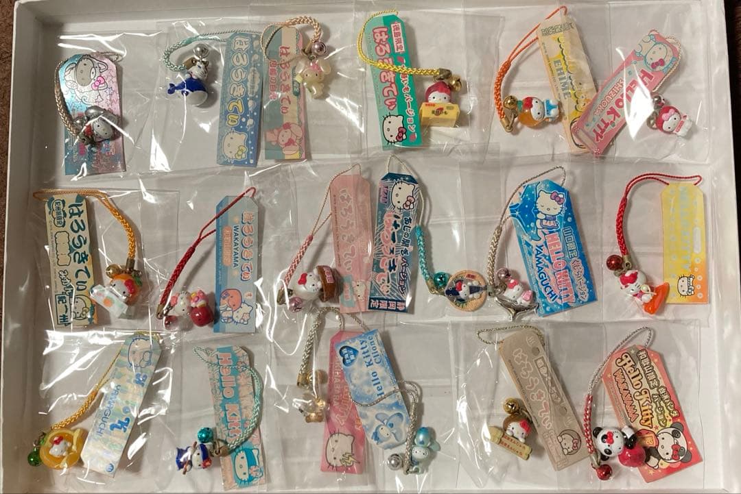 キティ♡ご当地限定ストラップ115点‼️ 写真7枚分。✅バラ売り不可