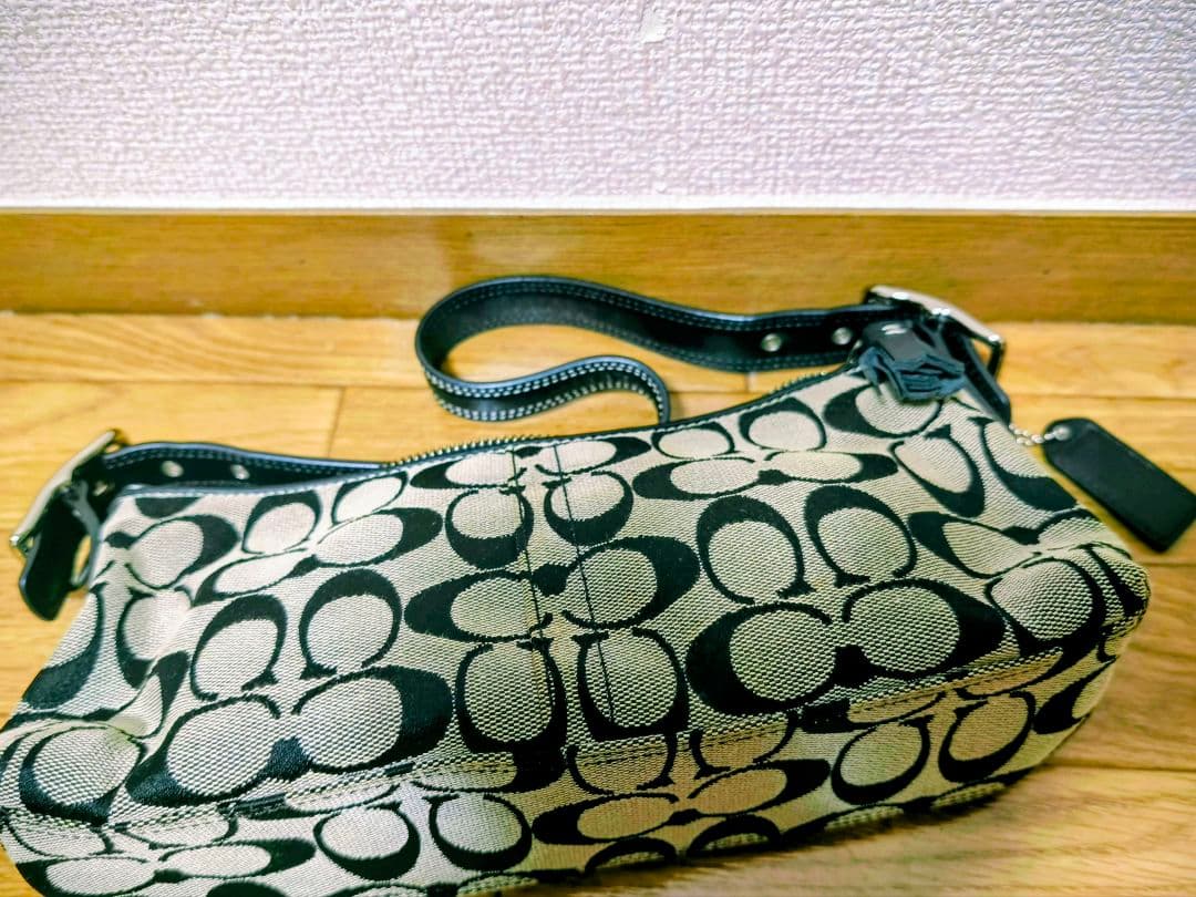 COACH ショルダーバッグ ブラック/ベージュest1941