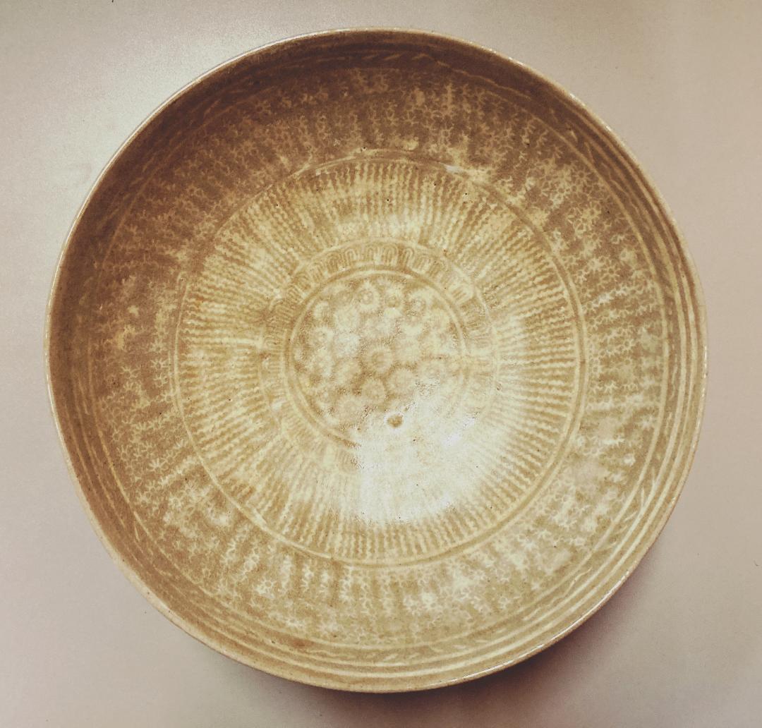 【希少】李朝 高麗焼 三島 菓子鉢 【時代】