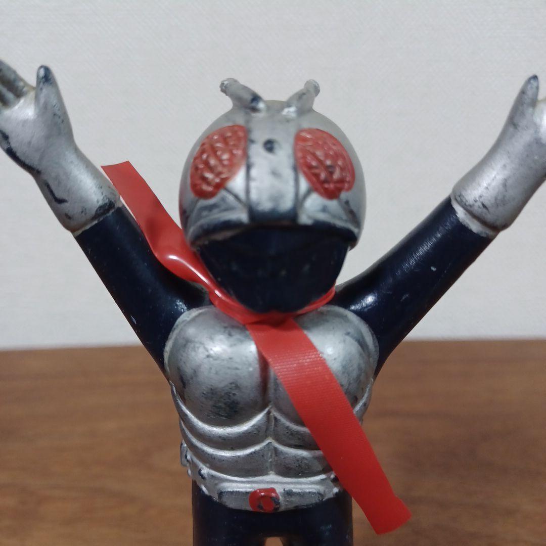 無版権　パチもの　「バンザイライダー」希少ソフビ フィギュア