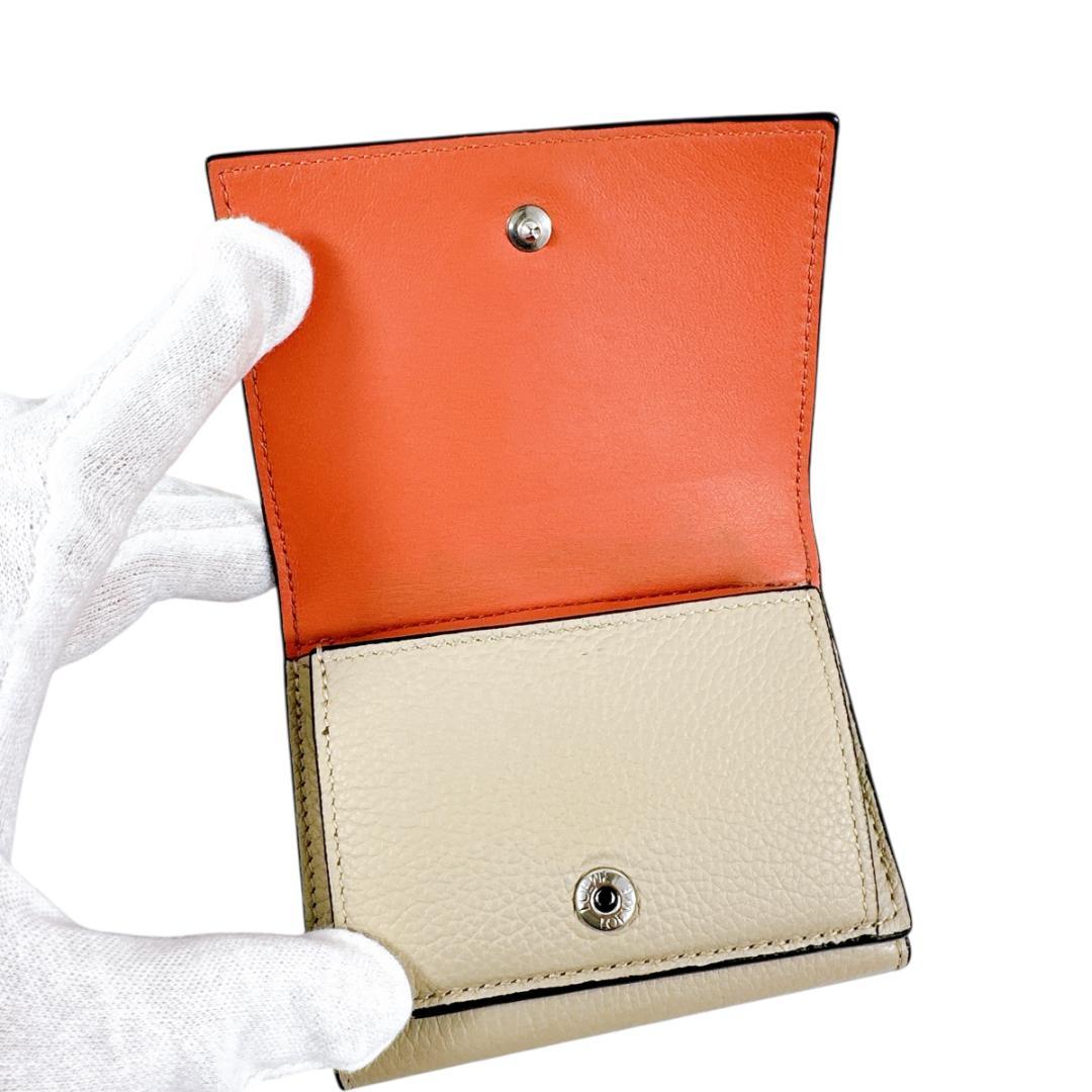 LOEWE ロエベ アナグラム トライフォールド ウォレット 三つ折り財布