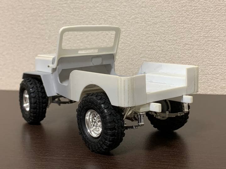 1/24 製作中 JEEP ジープ J57 J58