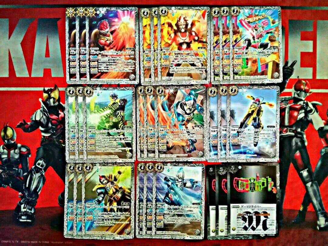 バトスピ 仮面ライダーエグゼイド デッキ バトルスピリッツ バトル