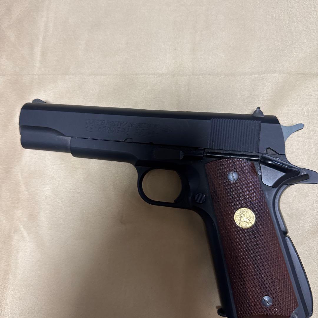 コルトガバメント エアガン ブラック