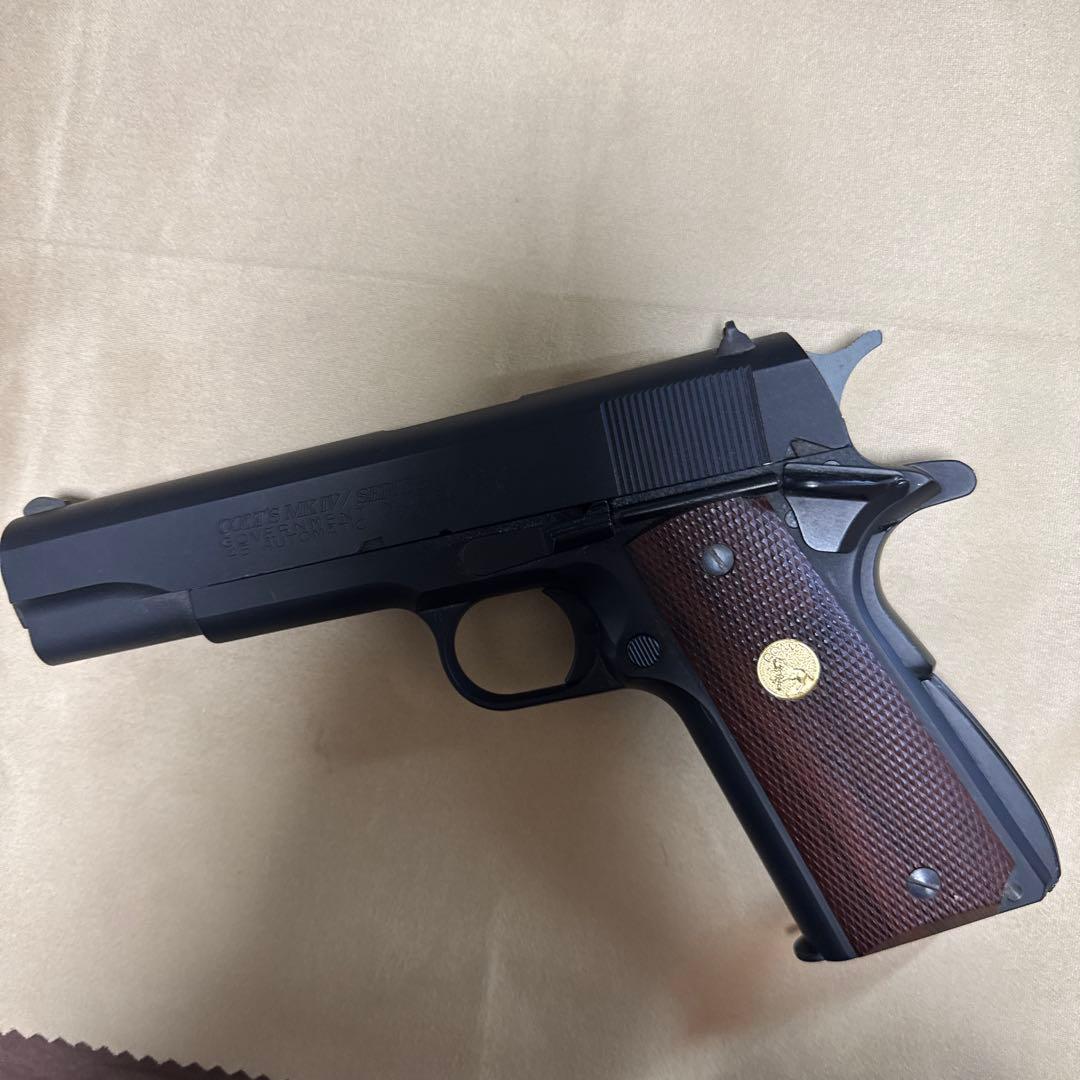 コルトガバメント エアガン ブラック