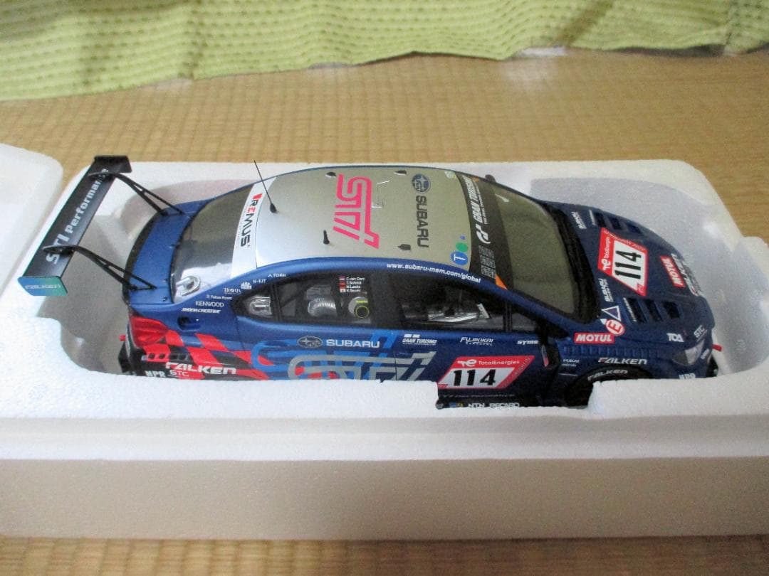 京商 1/18 スバル WRX STI NBR CHALLENGE 2022年