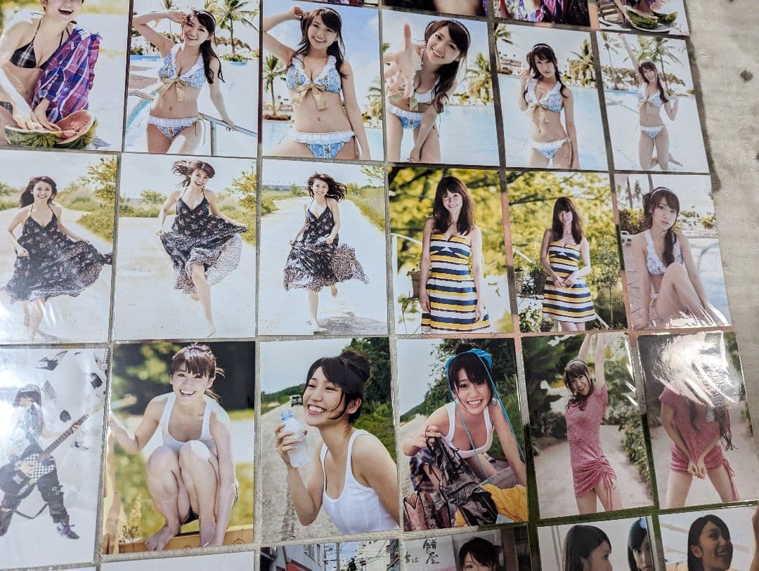 貴重 非売品 美品 オフショット 生写真 無修正 70枚 大島優子③