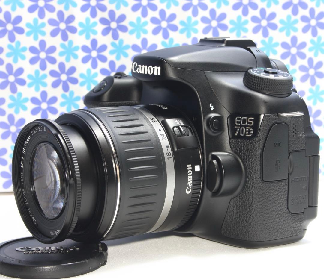 極美品❤️Canon EOS 70D❤️Wi-Fi機能搭載❤️高画質❤️動画撮影
