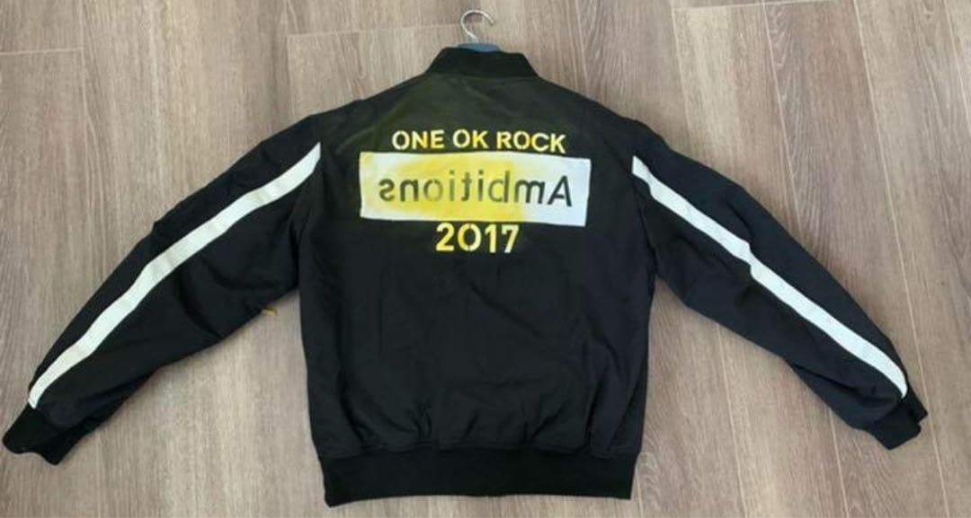 one ok rock taka 着用 ma-1 ambitions - メルカリ