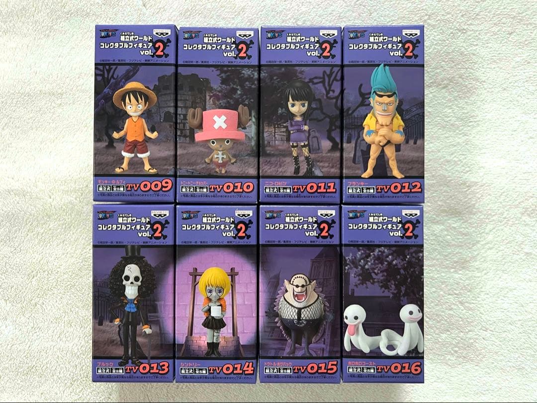 [未開封]ワールドコレクタブルフィギュア　ワンピース　 vol.2 & 3