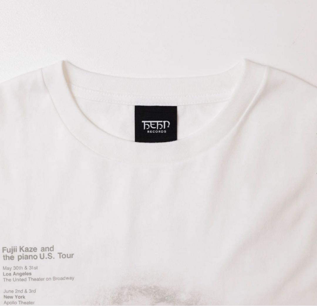 FUJII KAZE 藤井風 ライブ Tシャツ ホワイト 白 Lサイズ - メルカリ