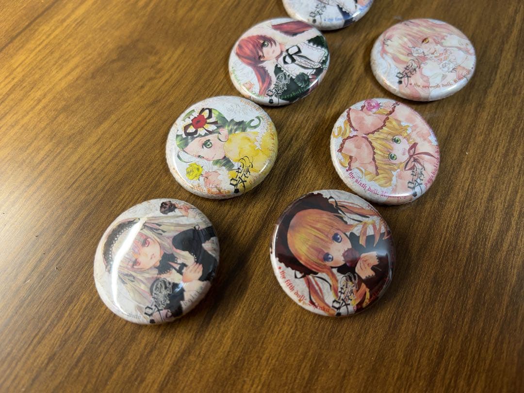 ローゼンメイデン 缶バッジ