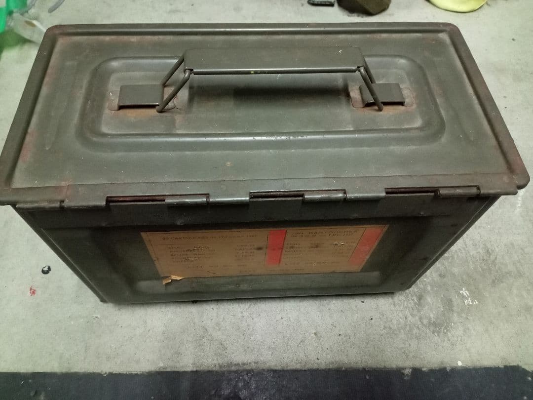 ブローニングM2重機関銃 弾薬箱 ww2　第二次世界大戦 CAL50 M2