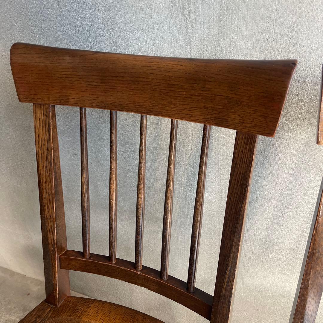 廃盤 希少オールドヴィンテージ柏木工ダイニングチェア