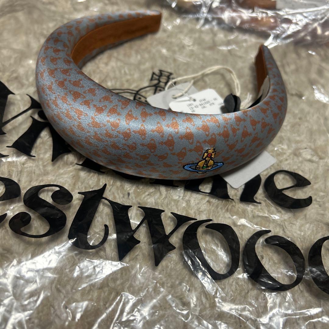 Vivienne Westwood オーブ柄ヘアバンド&シュシュ
