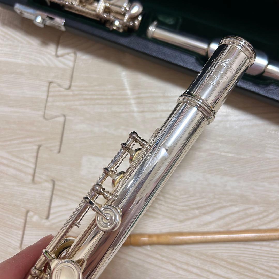 アルタス フルートA1007 本体 ケース 美品 楽器 管楽器