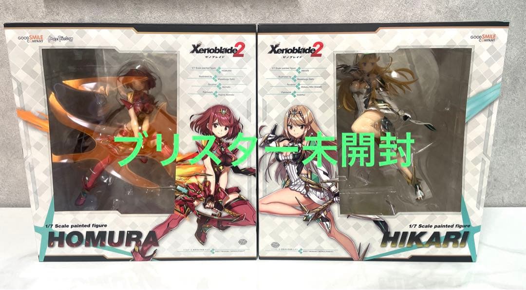 ゼノブレイド2 ホムラ&ヒカリ 1/7 セット フィギュア