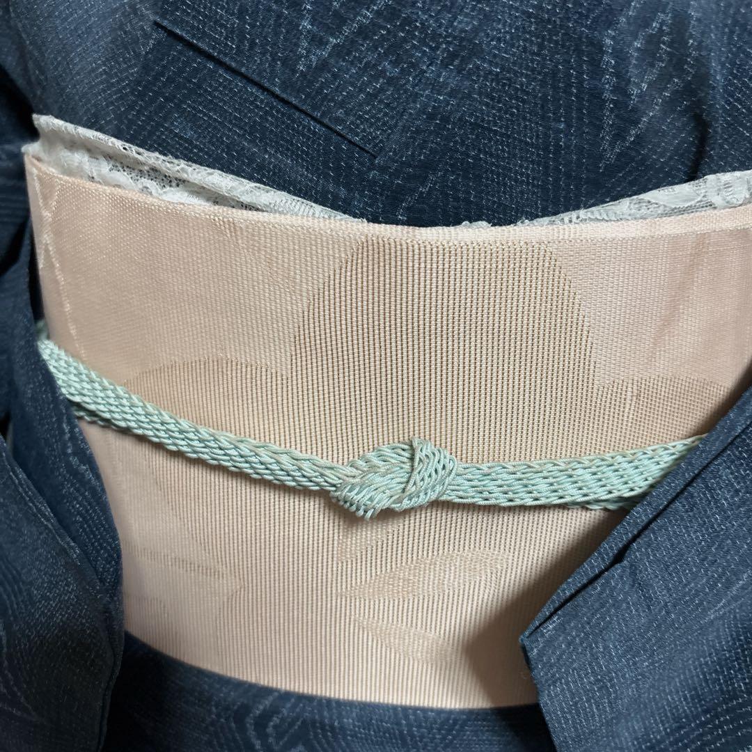 未使用近い 美品 正絹 紗紬 小紋 フルセット - メルカリ