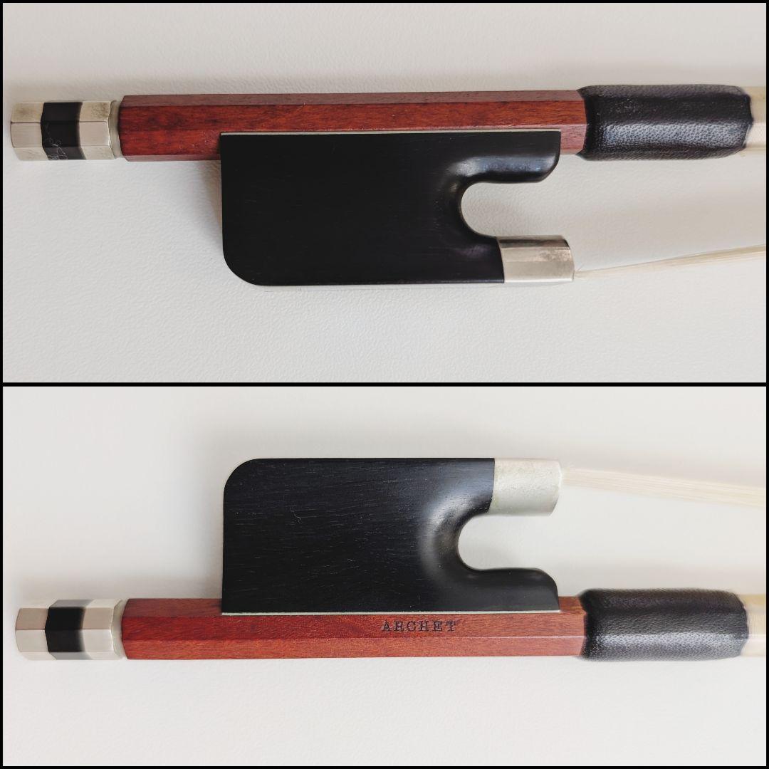 ARCHET【チェロ弓】アルシェ 送料込 フルサイズ 国産 中古 80グラム