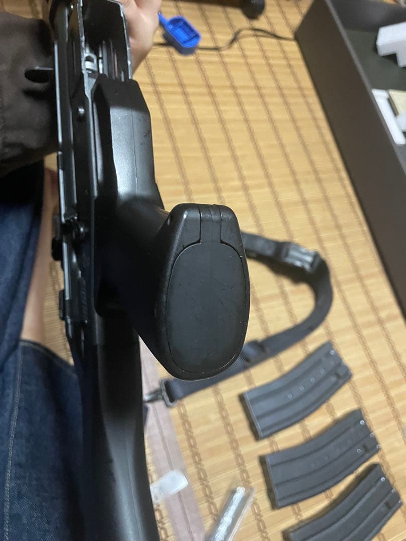 89式小銃 ガスブローバック 予備弾倉負い紐レプリカ替えパーツ付