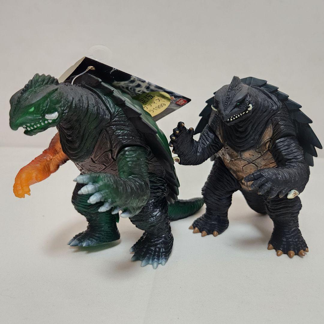 ガメラ フィギュア VHS プレスシートパンフレット 大映 90年代 ソフビ