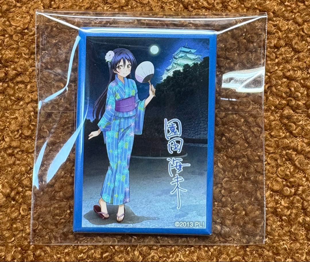 ラブライブ 園田海未 スクエア缶バッジ ファイナル ライブ - メルカリ