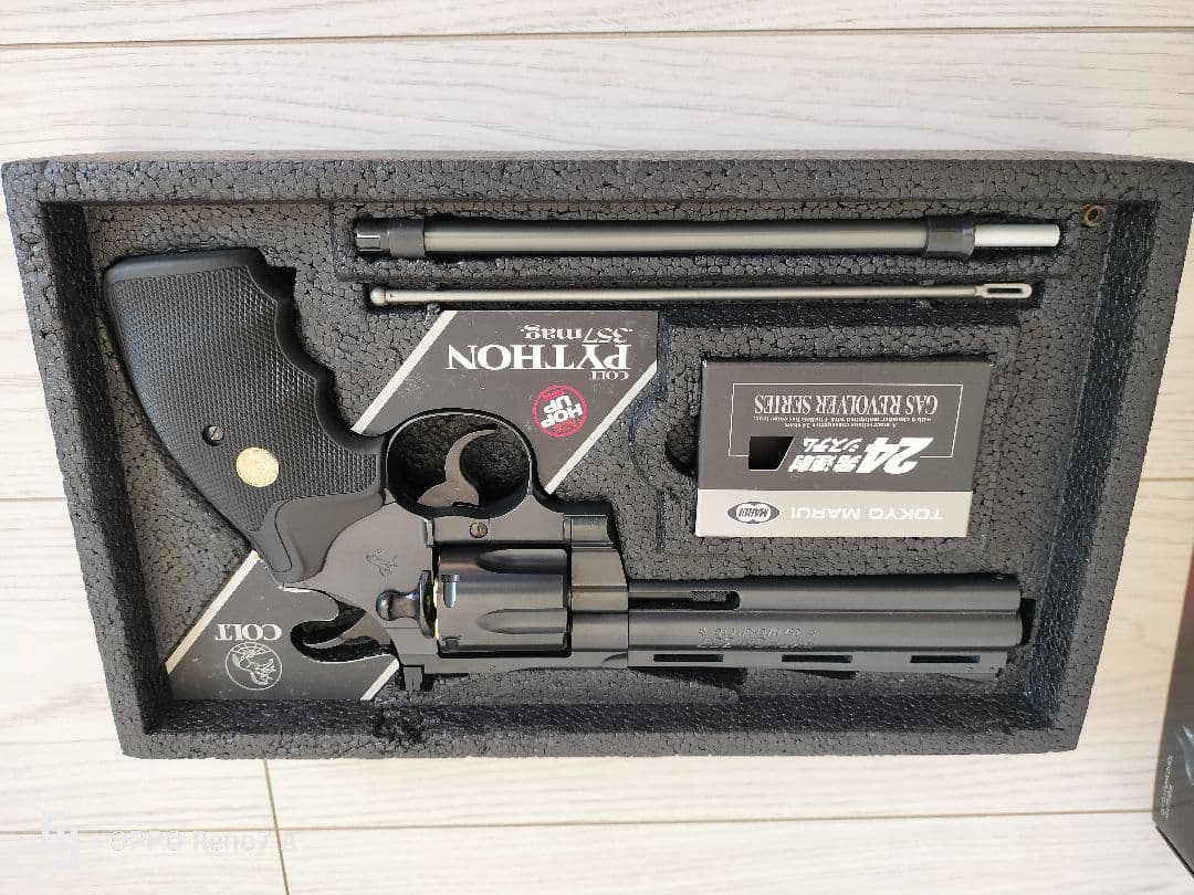 東京マルイ COLT PYTHON 357mag 6inch ガスリボルバー