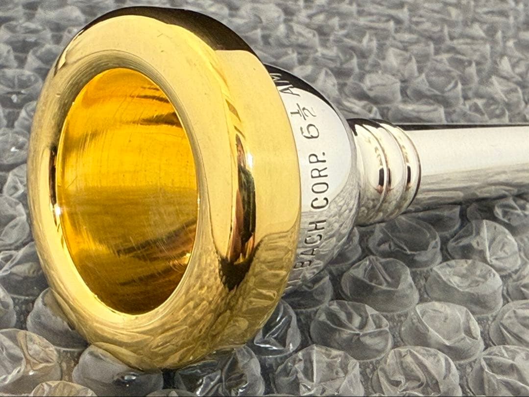 BACH CORP.6 1/2AM トロンボーンマウスピース細管用GP