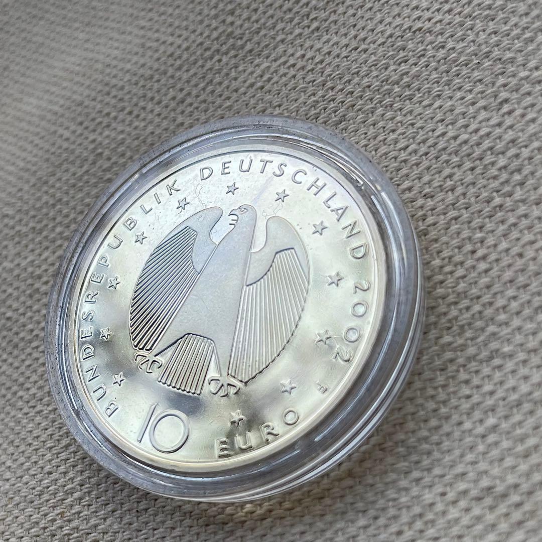 ドイツ ユーロ記念　10ユーロ 硬貨 2002年