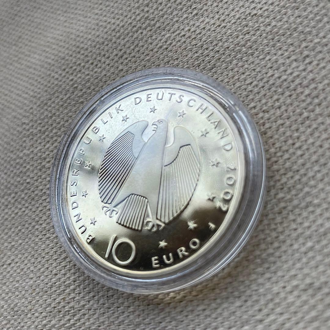 ドイツ ユーロ記念　10ユーロ 硬貨 2002年