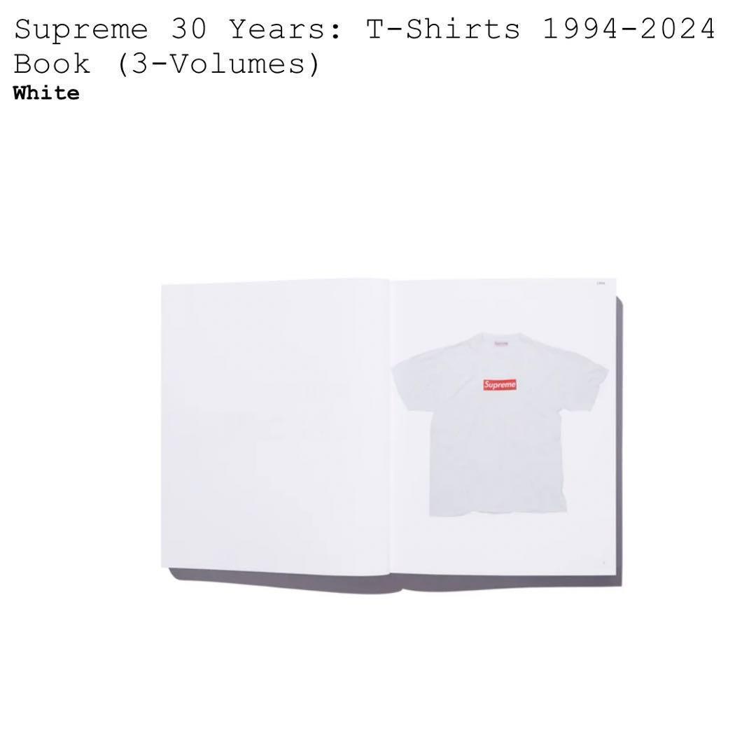 小物 Supreme 30 Years T-Shirts 1994-2024 Book