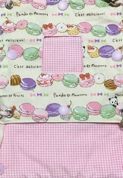 モモンガハウス(パンダマカロン柄Ver.2) 春(夏)秋仕様 190