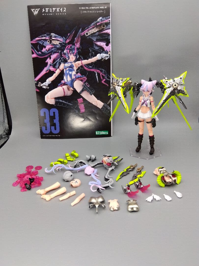 メガミデバイス デザイアメイデン レイダー 塗装済完成品