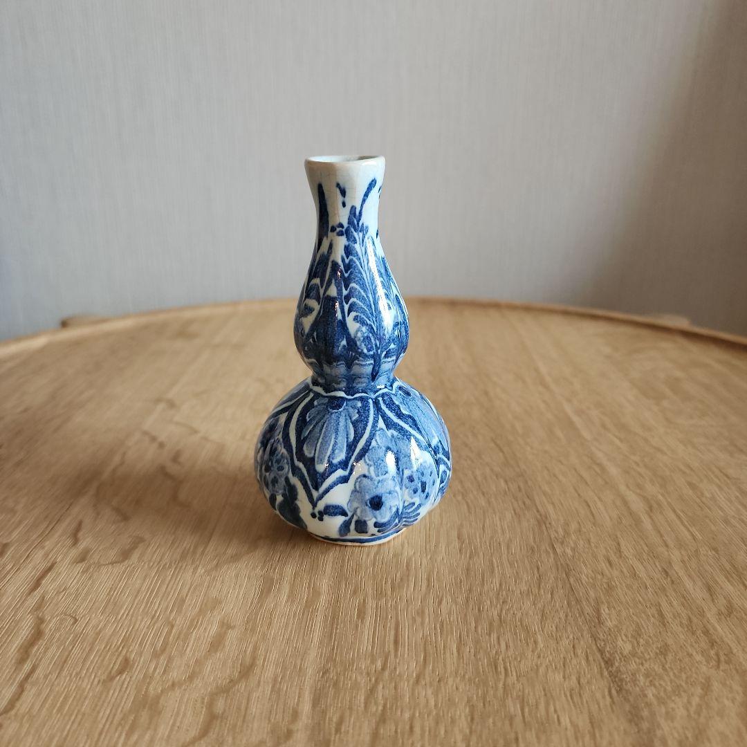 デルフト 阿蘭陀 瓶 徳利 12cm 1点