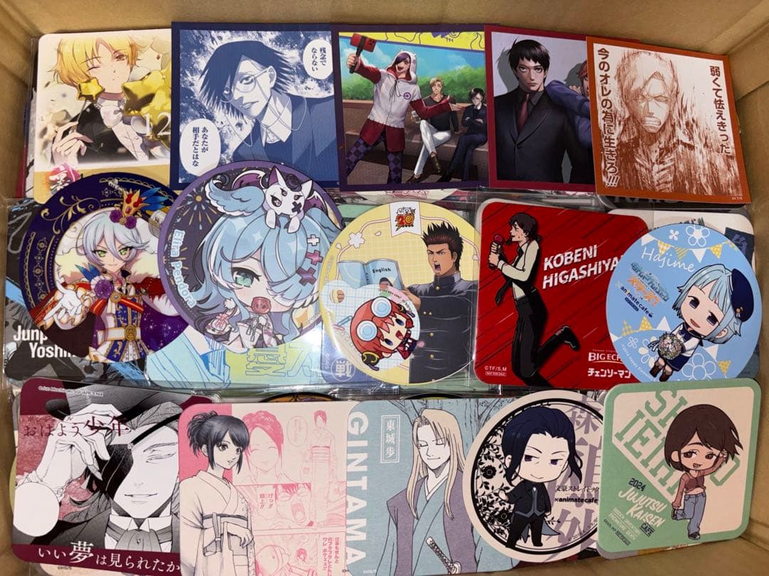 アニメ キャラクターグッズ 紙類 コースターのみ 1350点以上 まとめ売り