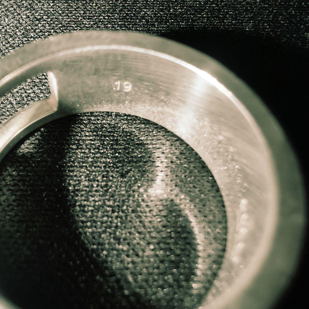 GUCCI ブランデッドG オープンリング 19号