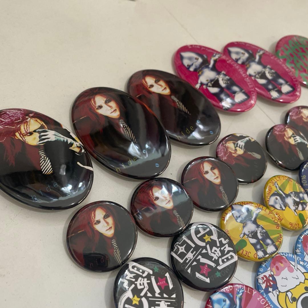 hide LEMONeD SHOP レモネードショップ 缶バッジ まとめ売り