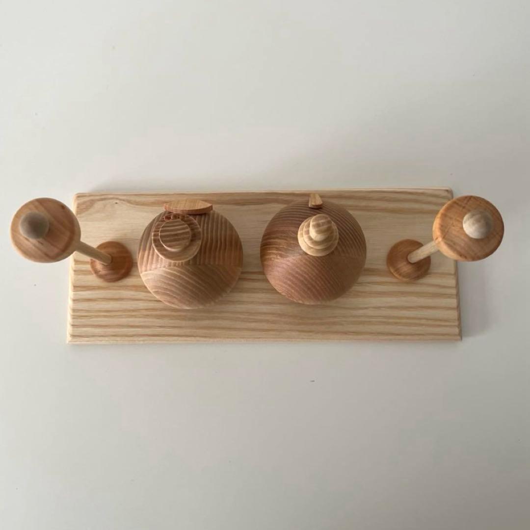 【新品/正規品】lemi toys木製雛人形　コンパクト　おひなさま