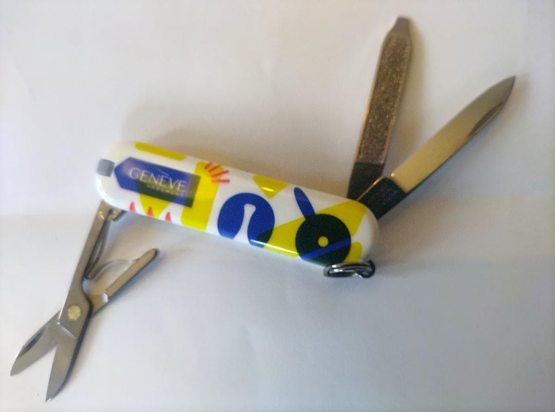 Caran d'Ache 849 ボールペン + Victorinox セット