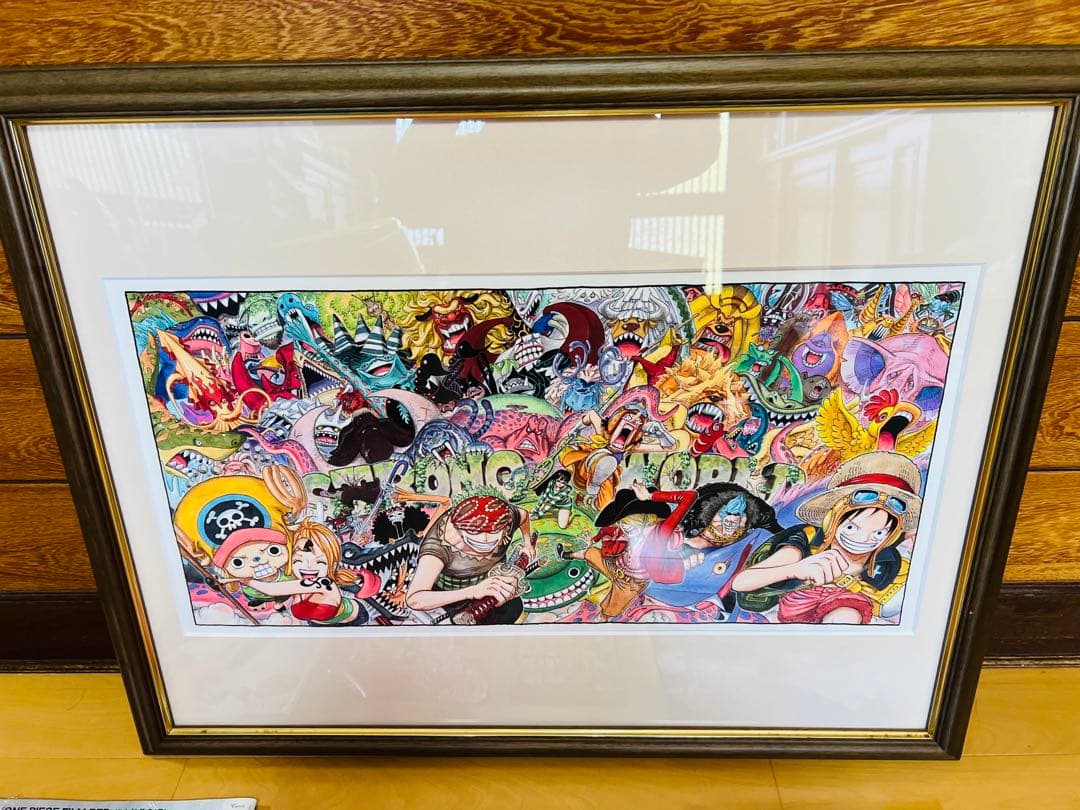 ONE PIECE劇場版STRONG WORLD 高級複製原画　RED特典セット