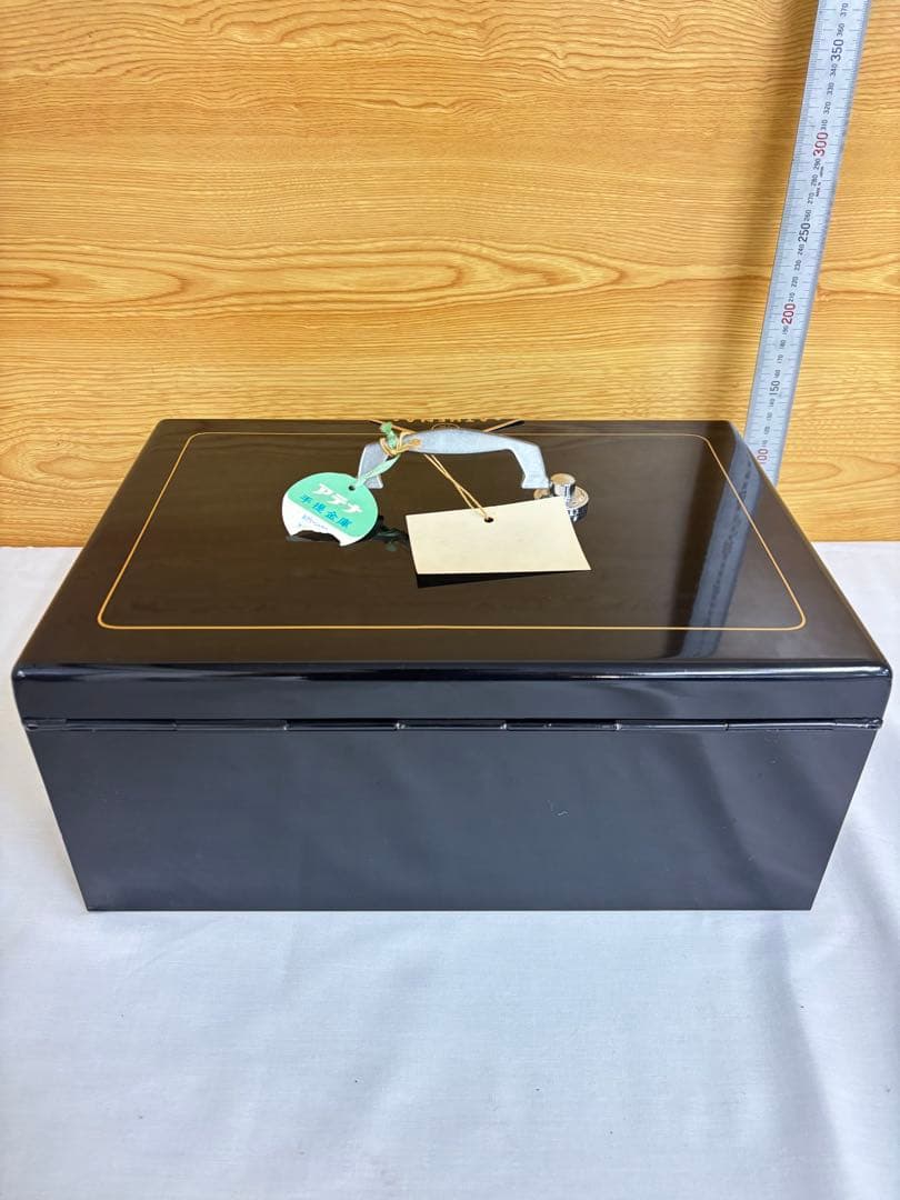 希少/未使用に近い】丸善 ATHENA 手提げ金庫 レトロ 昭和 アンティーク